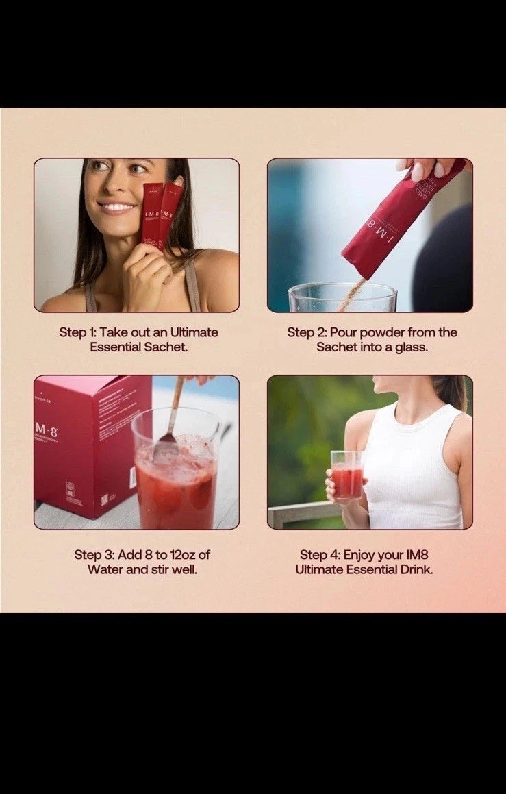 IM8 Daily Ultimate Multivitamin 30 Servings CoQ10 Probiotics Greens Vegan