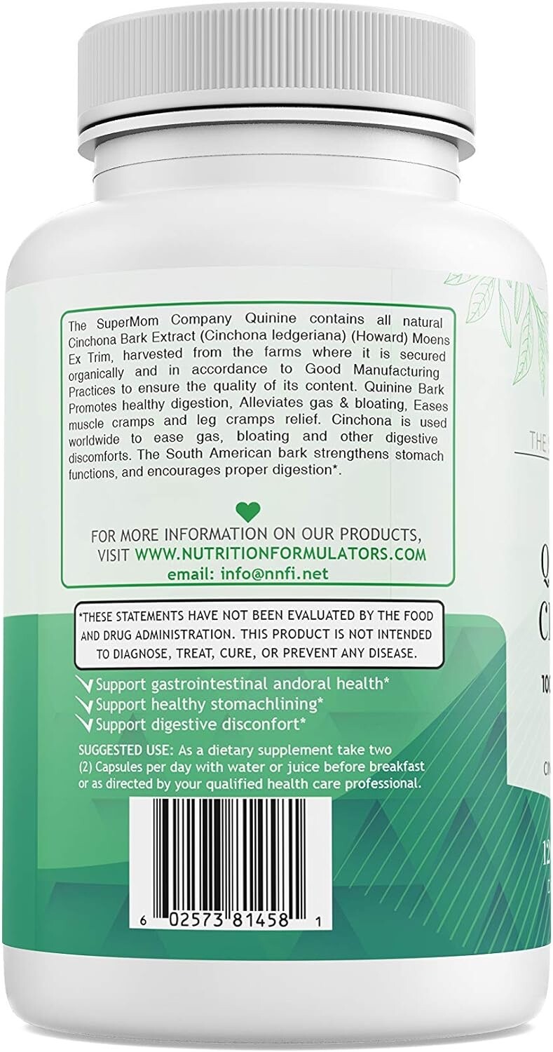 Quinine Cinchona Bark Extract Herbal Supplement for Boosting Immune System, Leg