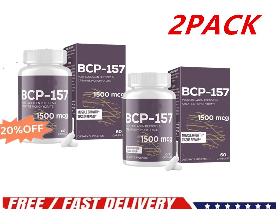 2X promotes Capsules, high|purity collagen formula peptide 157 muscle growth.