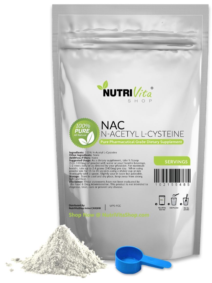 8.8 oz (250g) N-Acetyl L-Cysteine Powder – NAC – OU KOSHER/PHARMACEUTICAL USP
