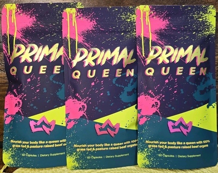3PCS Primal Queen Supplement for Women 60 CountsBeef Organ