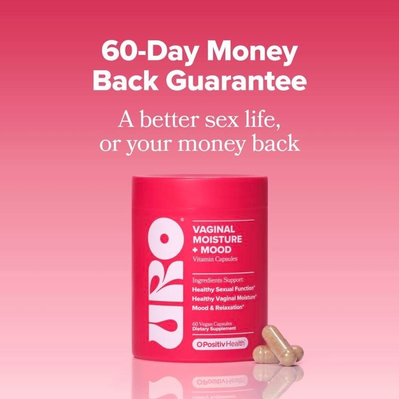 Vaginal Moisture Supplement for Women Ginkgo GABA L-Arginine Mood Support