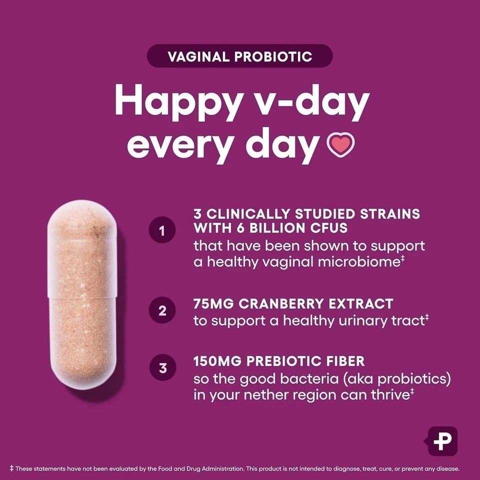 Physician’s Choice Vaginal Probiotic for Women – Support Vaginal PH Balance NEW-