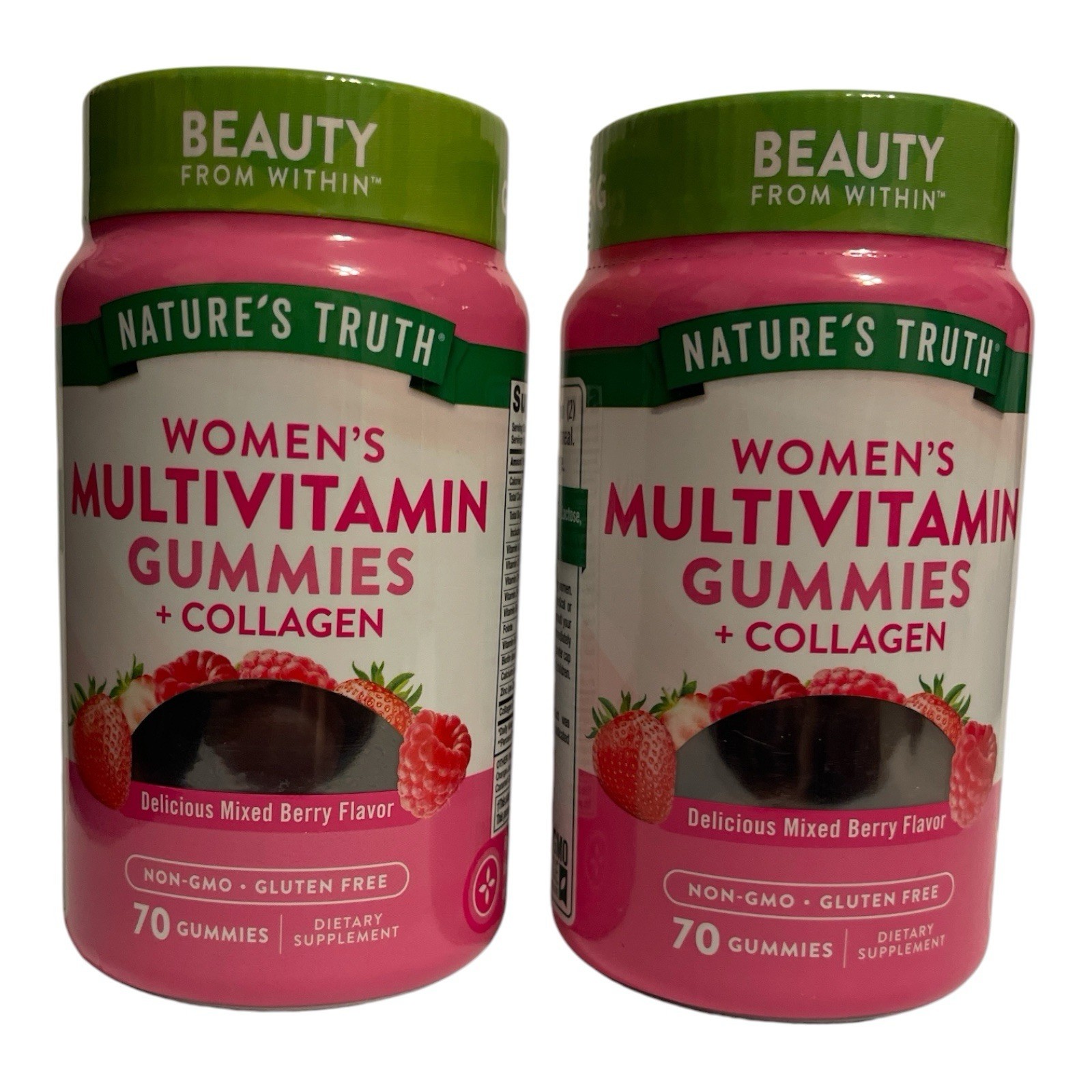 Nature’s Truth Women’s Multivitamin Gummies + Collagen 2 Pack EXP 3/27 & 6/27