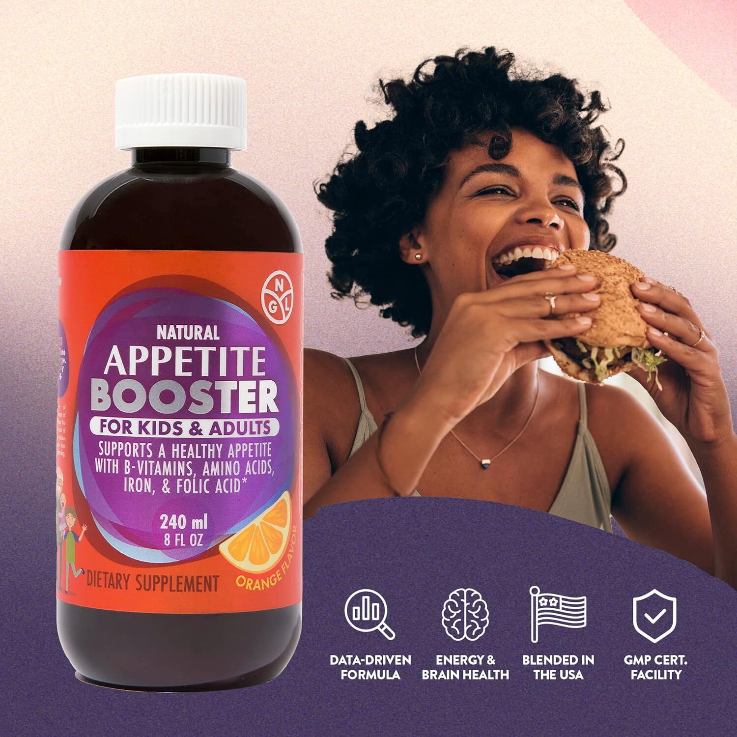 Appetite Booster Weight Gain Stimulant Supplement Eat More For Underweight Adult