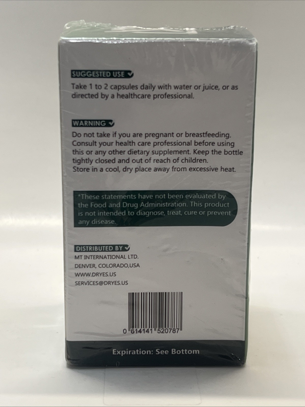 4x Dr. Yes Advanced Formula Moringa Capsules 12000mg 90ct (360 Total) EXP 06/27
