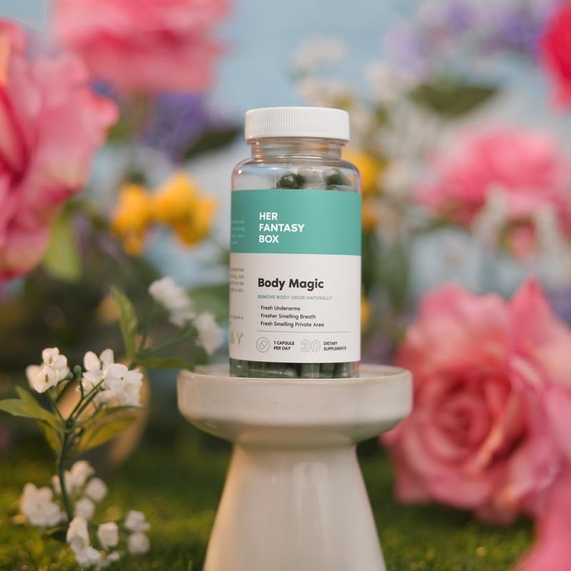 Body Magic Chlorophyll Pill – For Body Odor, Purification & Skin