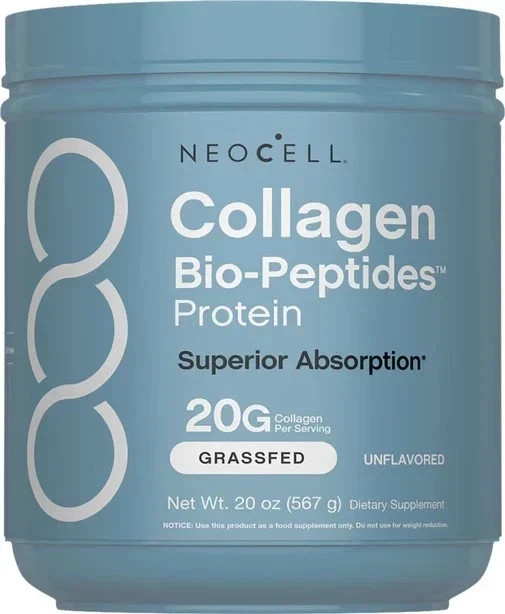 20 Oz | Unflavored | Grassfed | by NeoCell – Collagen Bio-Peptides Protein