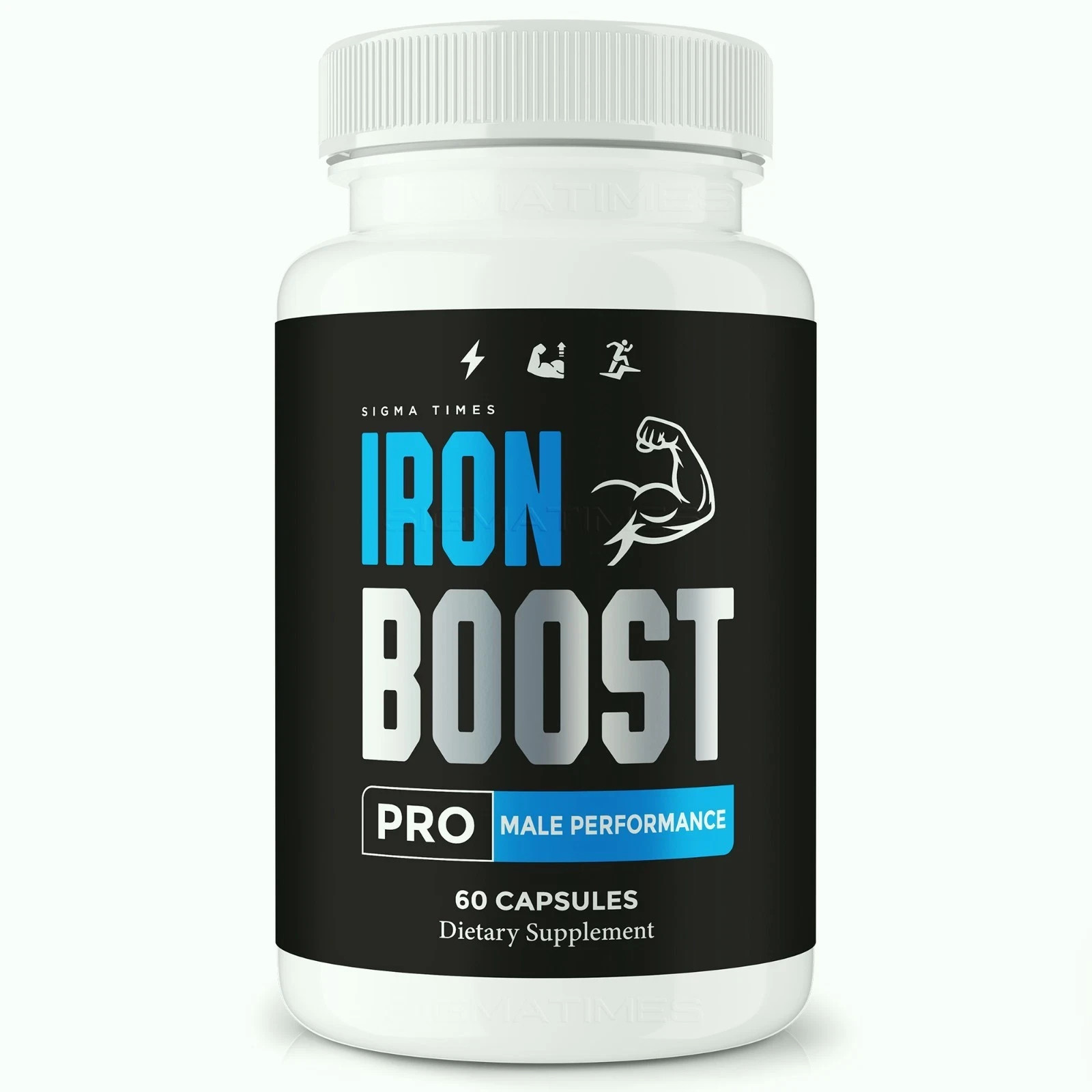 Iron Boost Pro Advanced Performance Supplement for Men 60 Capsules Pack 1