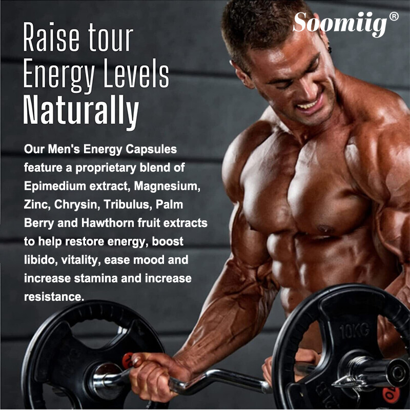Tribulus + Epimedium – Men’s Sexual Health Capsules – Endurance – Stamina