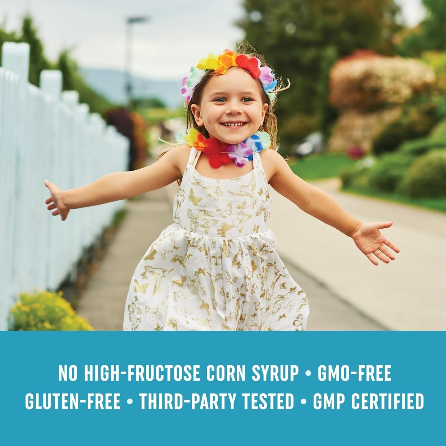 Kids Multivitamin Gummies Vitamins A, B, C, D & Zinc Immunity Growth, 60 gummies