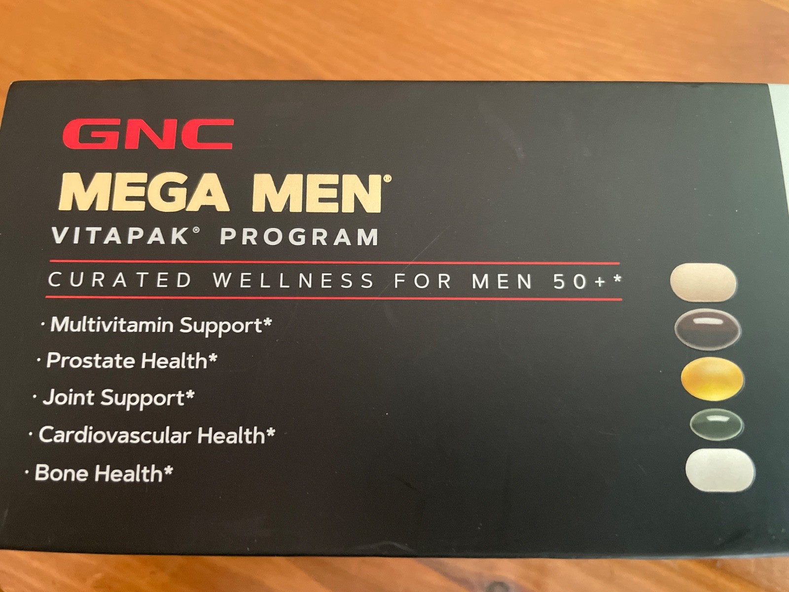 GNC MEGA MEN 50+ 30 day packs