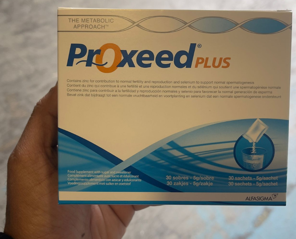 Proxeed Plus Male Fertility & Sperm Support 30 Sachets – PACK OF 6 – EXP 02/2028