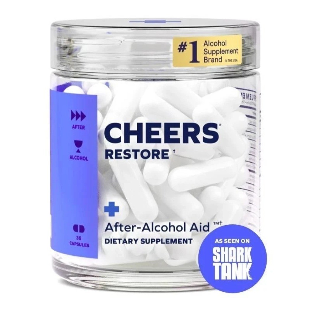 Cheers Restore Supplement DHM L-Cysteine Herbal Formula Capsules