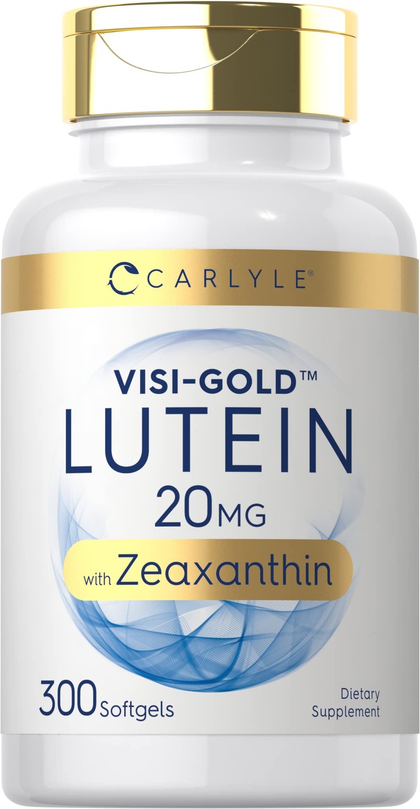 Carlyle Lutein and Zeaxanthin 20mg | 300 Softgels | Eye 300 Count (Pack of 1)