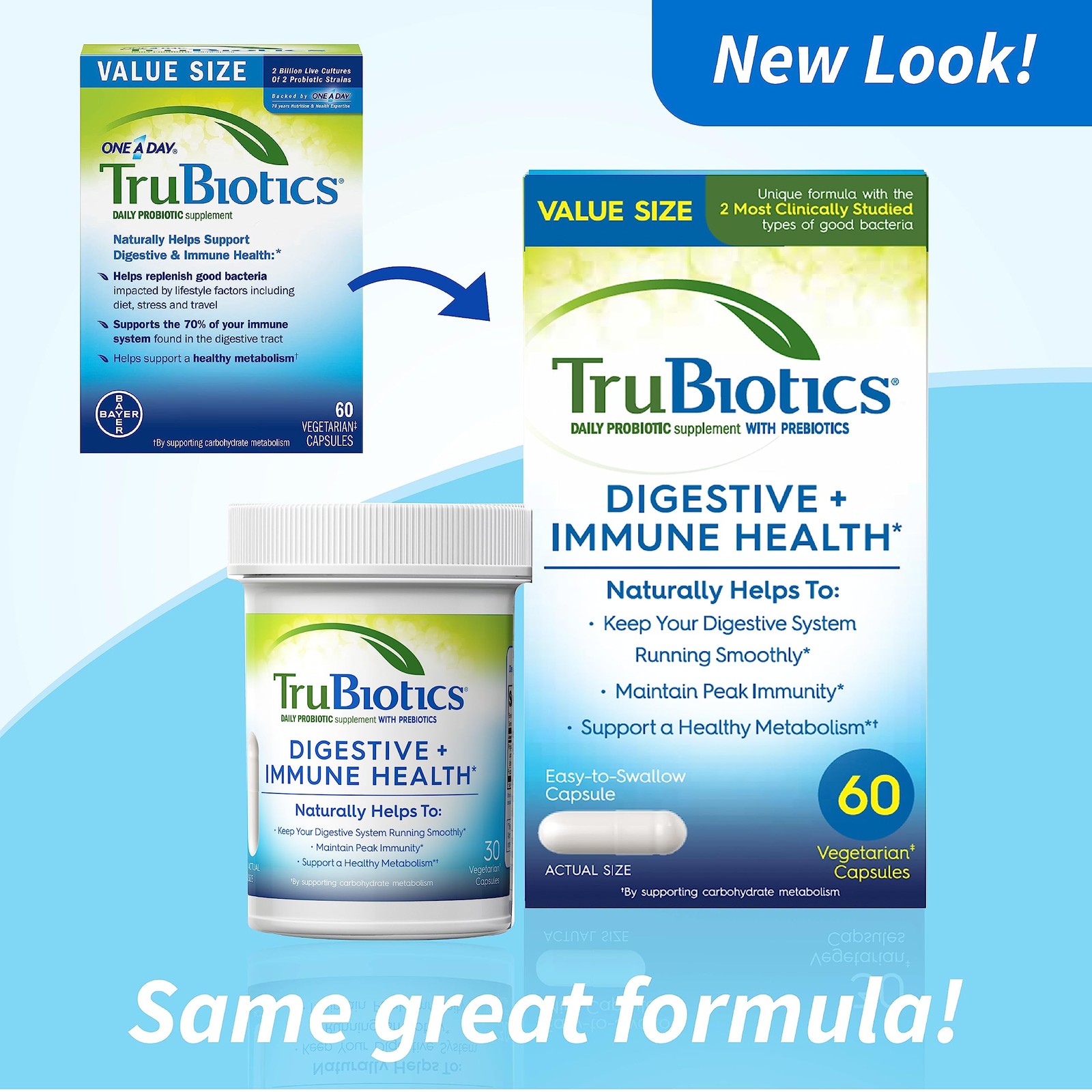 Probiotics for Digestive Health, Immune Support, Regularity & Bloating Relief,