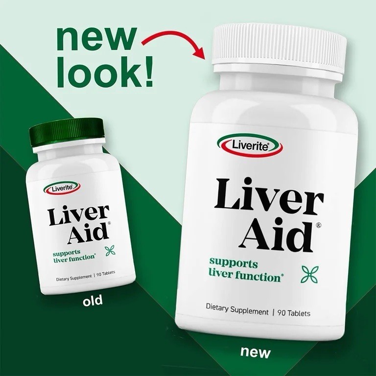 Liverite Liver Aid All-in-One Product Tablet – 60 Count