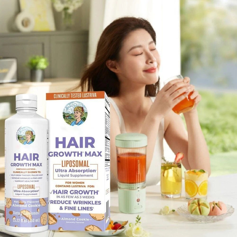 Mary Ruth’s Women’s Scalp Growth MAX Lipsomal With Lustriva (15.22 Fl Oz)NEW