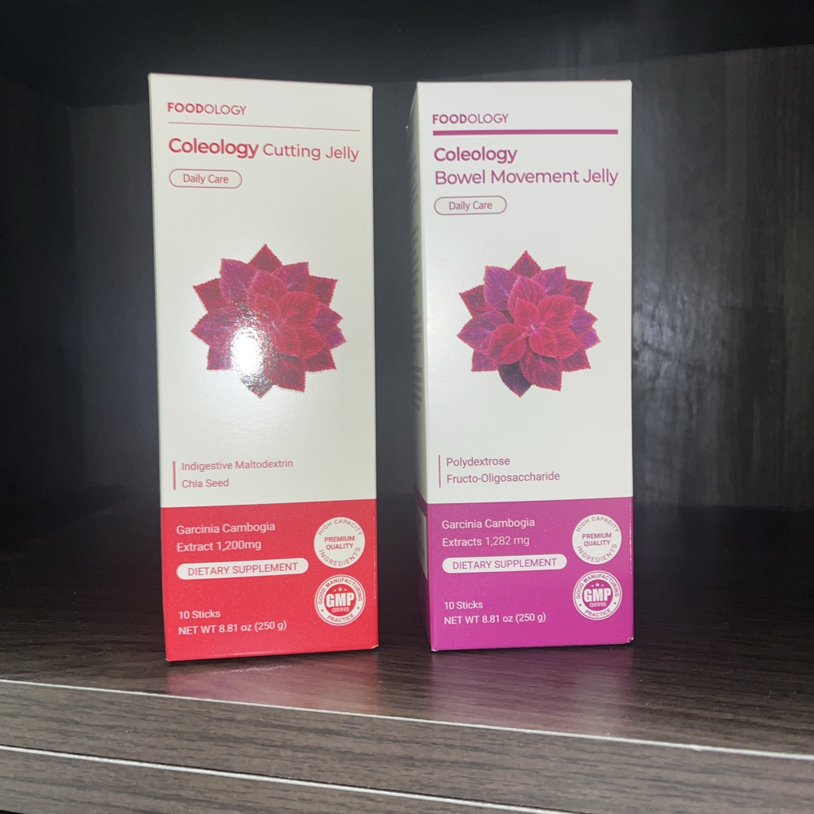 Twin pk FOODOLOGY Coleology Bowel Movement Jelly 10 Days – Garcinia Cambogia HCA