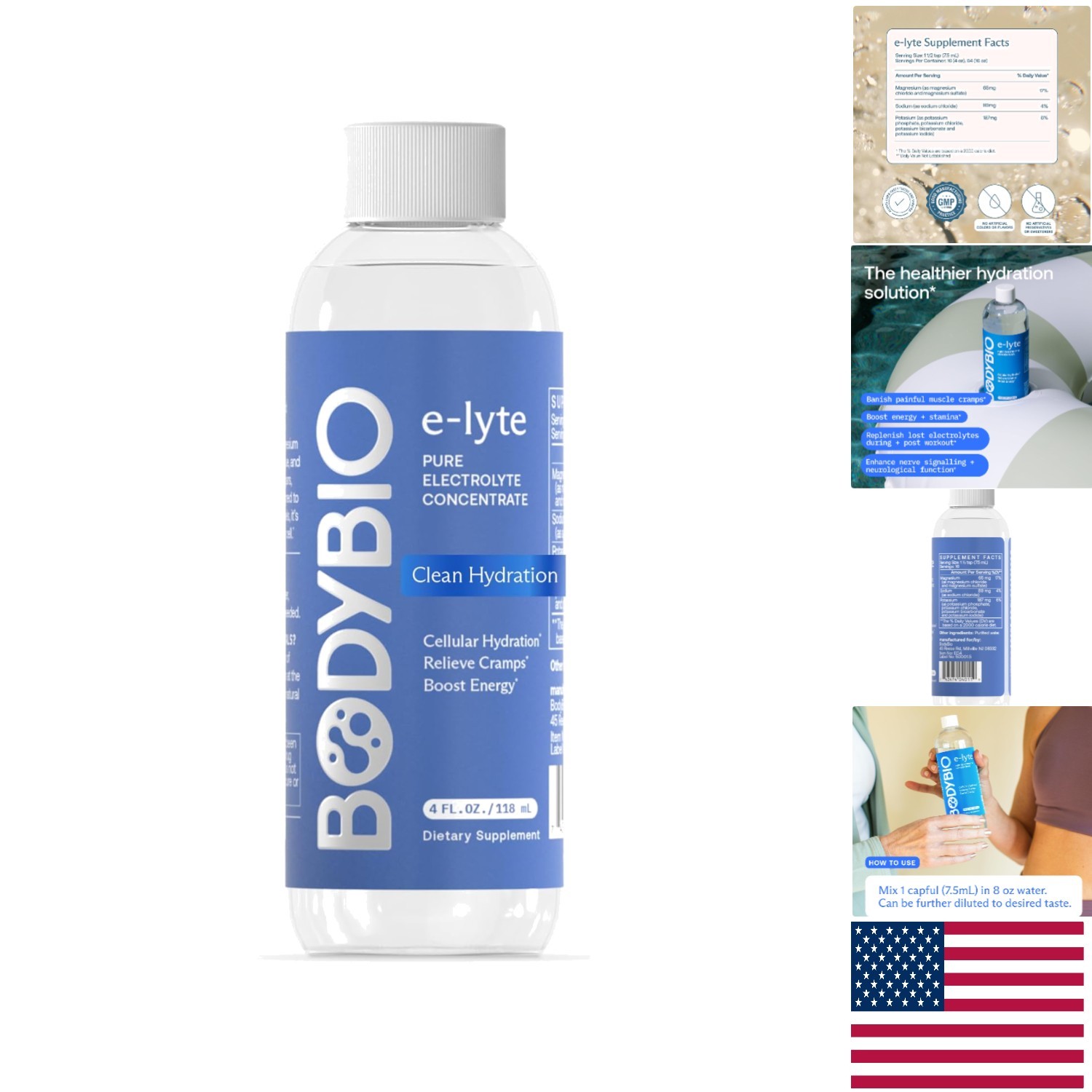 Sugar-Free E-Lyte – Keto-Friendly Electrolyte Concentrate for Energy & Recovery