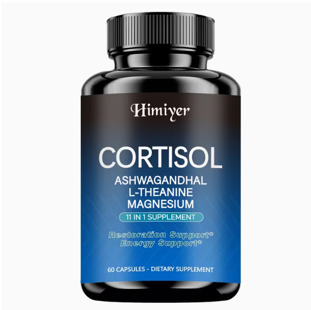 CORTISOL-Stress Management Supplement – Balances Cortisol And Energy 60 Capsules