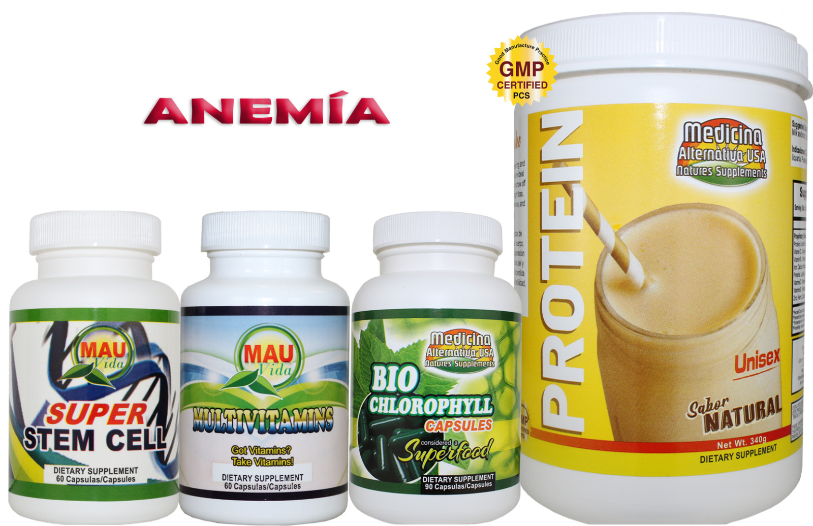 TRATAMIENTO NATURAL PARA LA ANEMIA unisex