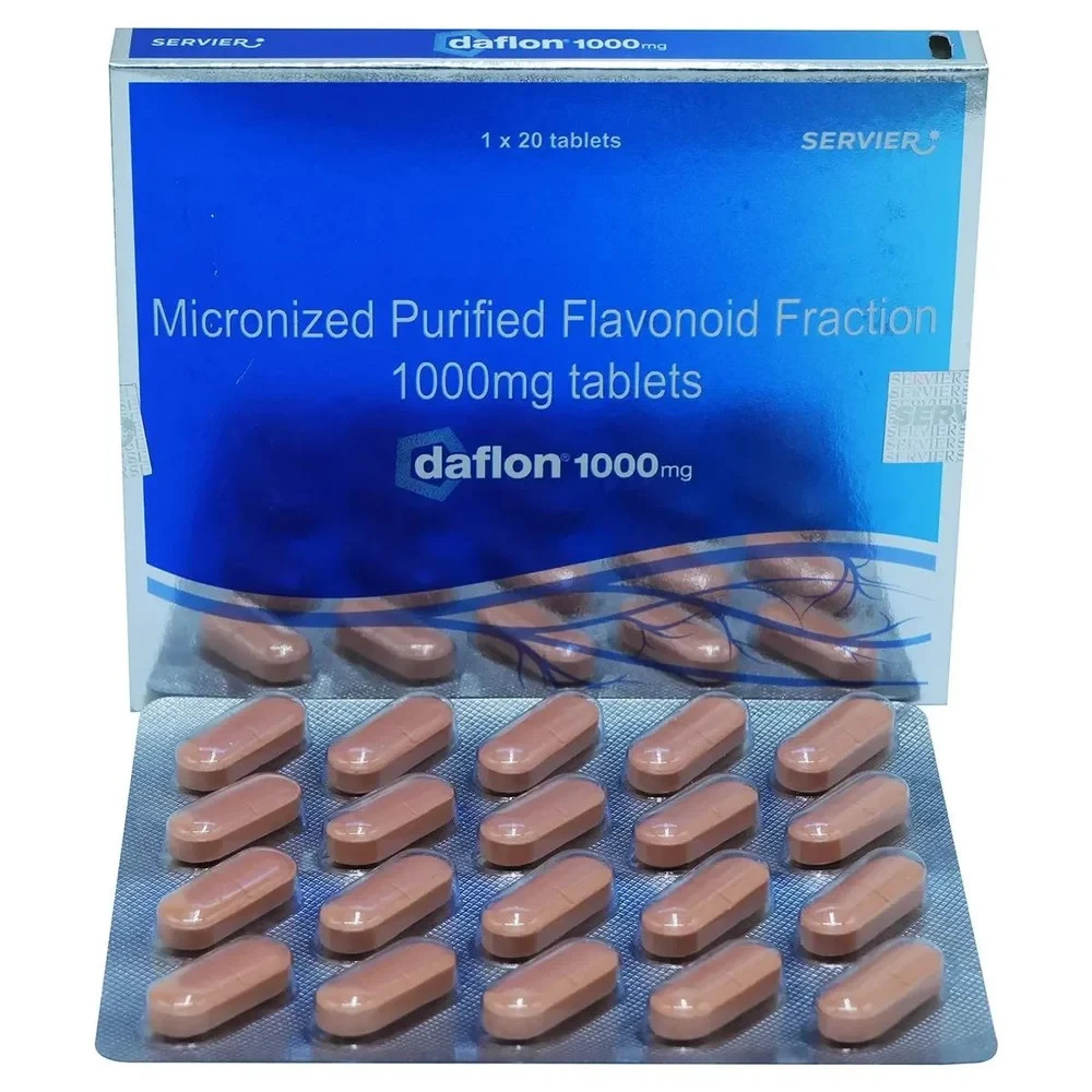 Daflon Tablet 1000 Mg (20 tablets each)-pack of 1
