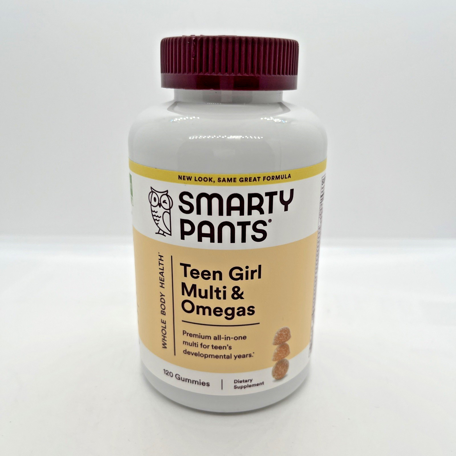 SmartyPants Teen Girl Complete Multivitamin Gummies 120 Count Exp 06/2026