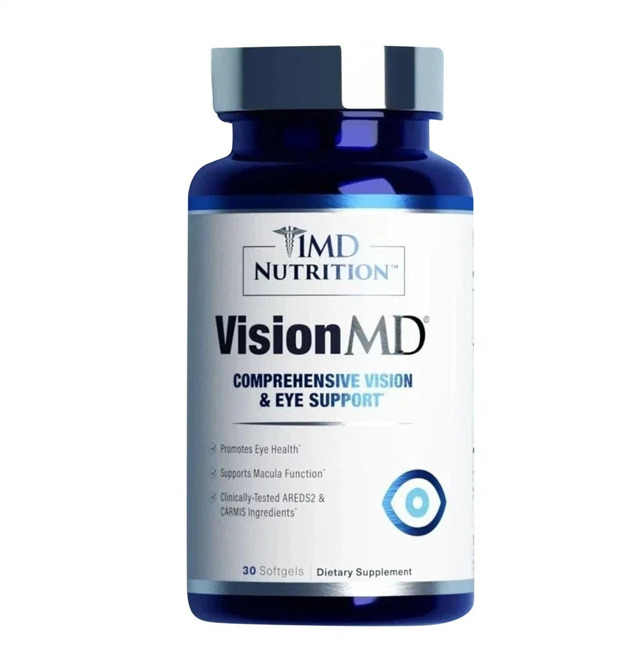 3 Pack 1MD Nutrition Vision MD Eye Vitamin CARMIS Formula – 30 Softgels | USA..