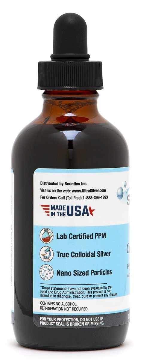 3-Pack!!! COLLOIDAL SILVER 1000 PPM 4 OZ.- IMMUNE SUPPORT (FREE SHIPPING!!!)