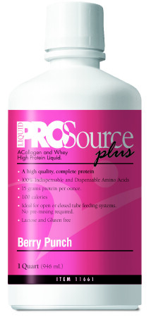 ProSource Plus Protein Supplement Berry Punch 32 oz Bottle – 1 Count