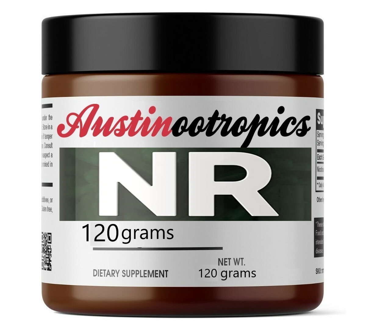 NR – Nicotinamide Riboside 120 Grams – Certified 99% PURE Powder