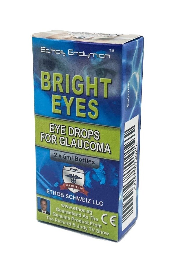Glaucoma Eye Drops Ethos Bright Eyes One Box 10ml Improve Vision Everyday