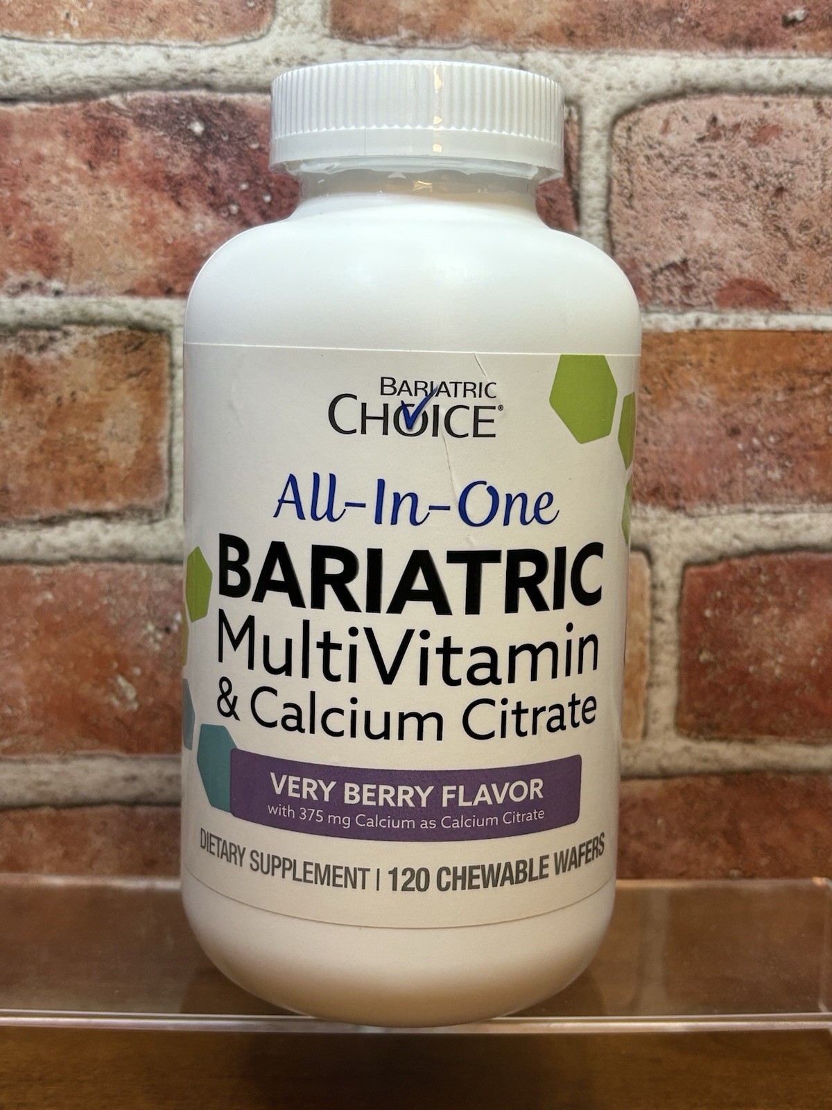All-in-One Bariatric MultiVitamin with Calcium Citrate, Very Berry Flavor