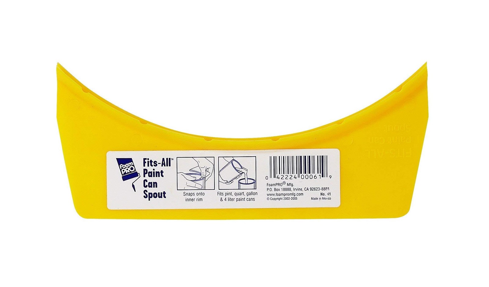 1-Gallon Paint Pouring Spout, (Pack of Two – 61)
