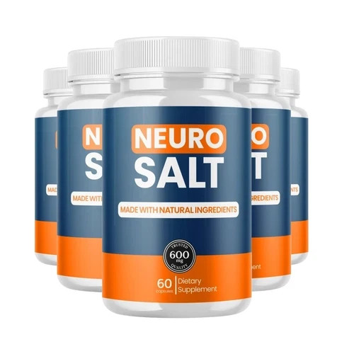 5-Pack Neuro Salt Capsules – NeuroSalt Advanced Brain Health Support – 300 Caps