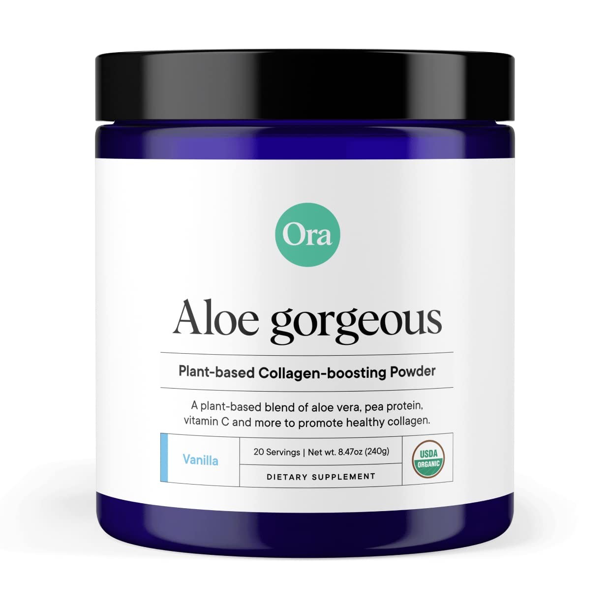 Vegan Collagen-Boosting Powder for Women and Men – Hair, Skin, & Nails Suppor…