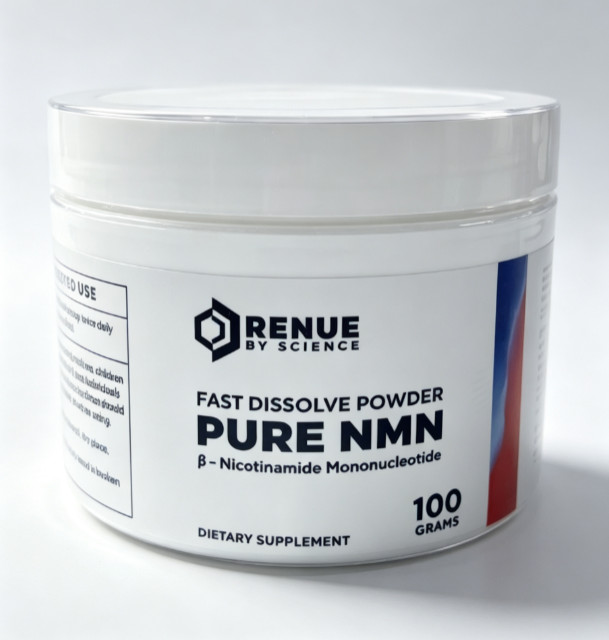 Renue By Science Pure NMN Fast Dissolve Powder | 100 Grams