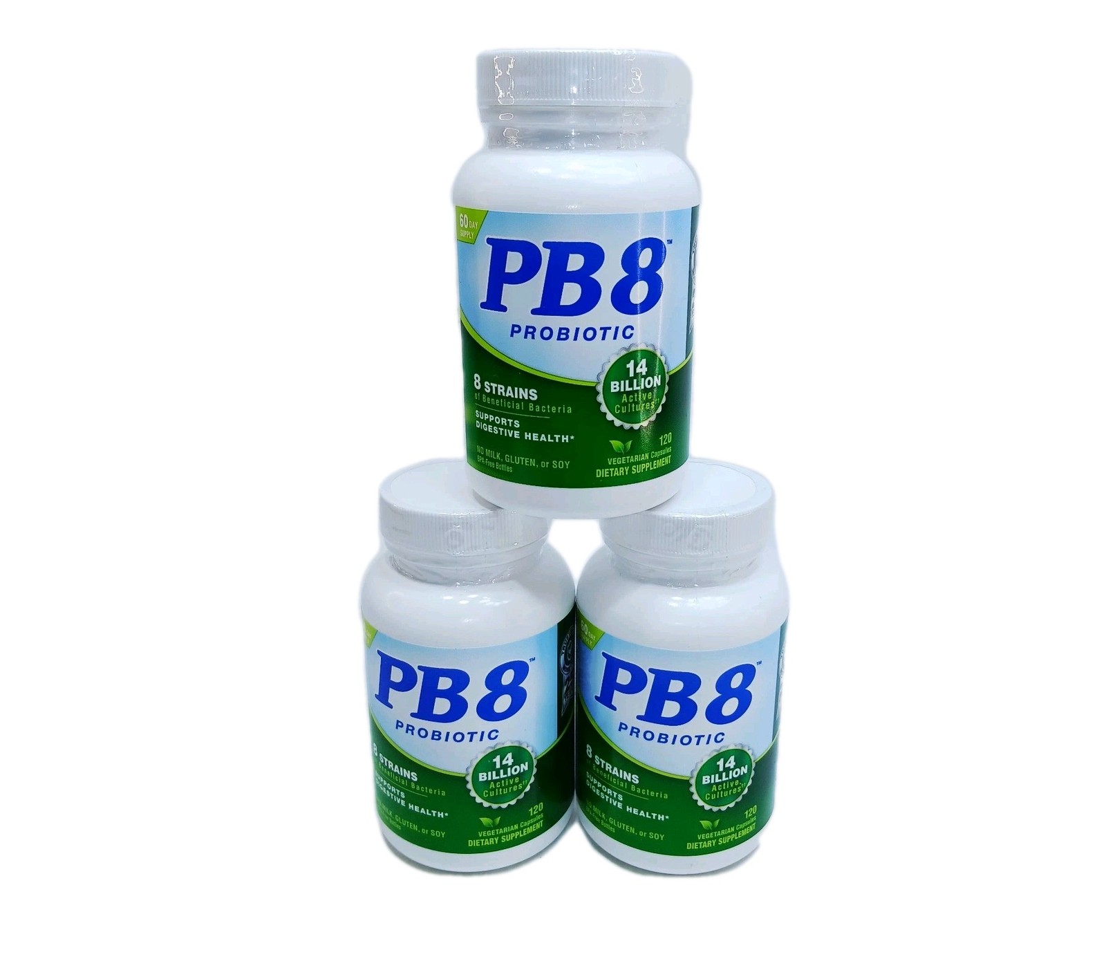 1~ Nutrition Now Pb 8 Pro Biotic Vegetarian Supplement 120 Count. Exp.08/2026