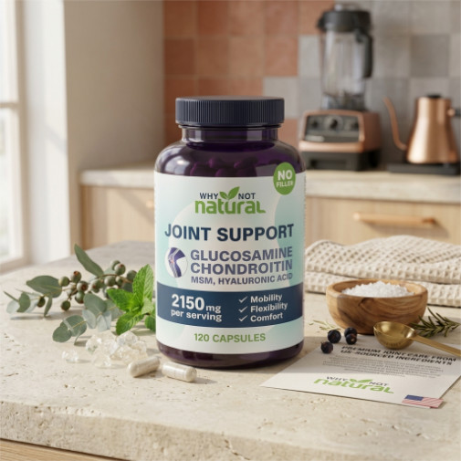 Why Not Natural Glucosamine Chondroitin MSM–Joint Support for Mobility & Comfort