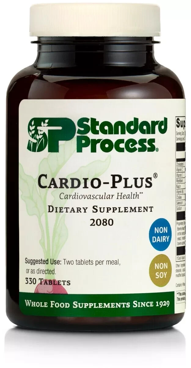 Standard Process Cardio-Plus Supports Heart Health, 330 Tablets