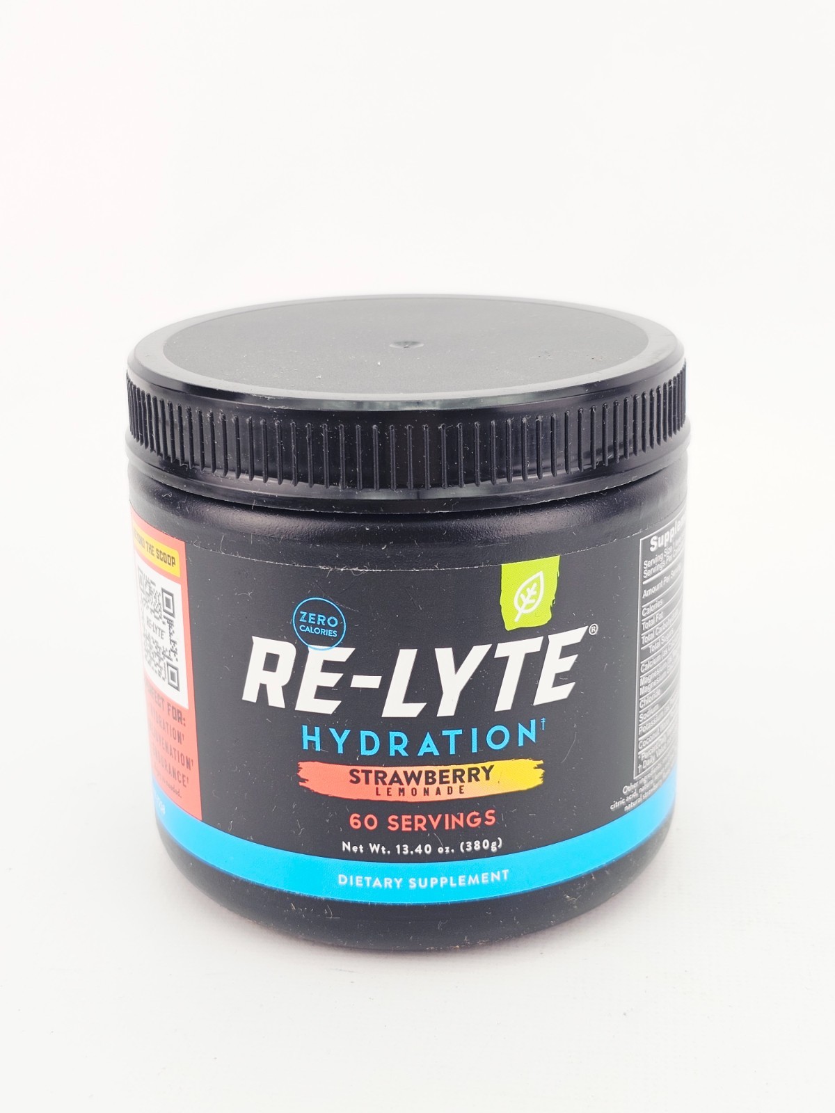 Redmond Re Lyte Hydration Electrolyte Powder Strawberry Lemonade 13.4oz