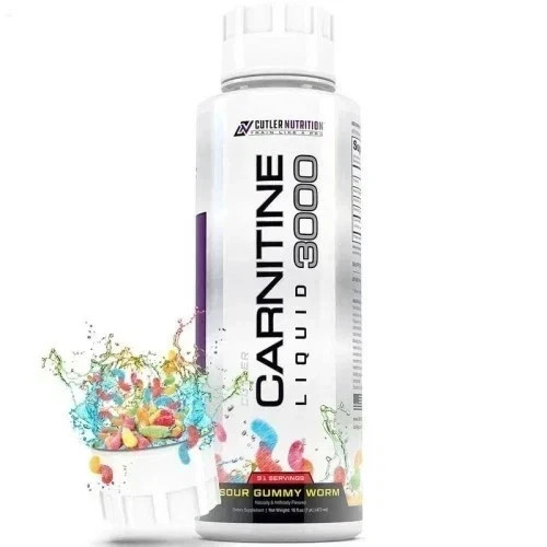 3pcs-Cutler Nutrition Liquid Carnitine 3000mg Energy and Metabolism