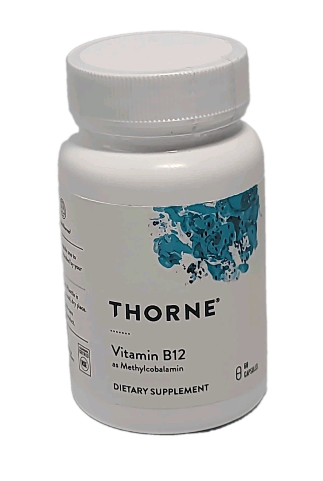 VITAMIN B12 ( 60 CAPSULES ) Sealed by Thorne • EXP : 02/2028 GLUTEN FREE