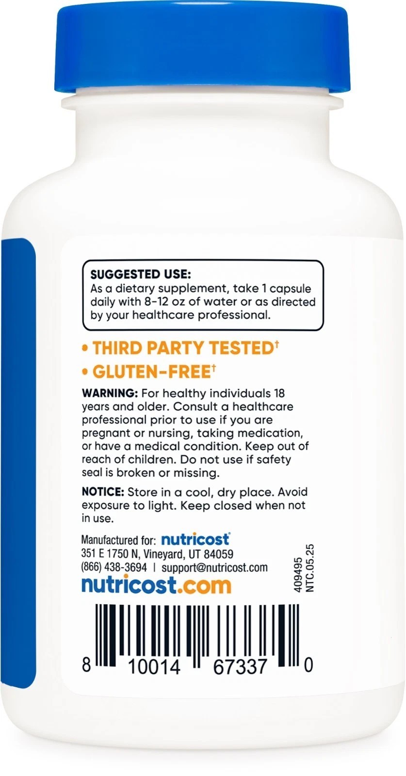 Nutricost Nattokinase 2,000FU, 120 Capsules – Gluten Free, Non-GMO, Vegetarian
