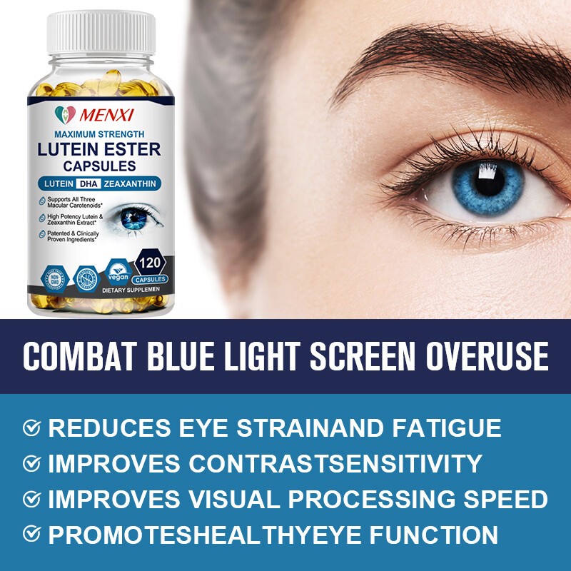 Eye Health Supplement, Lutein and Zeaxanthin, Vision Health, Eye Strain Support