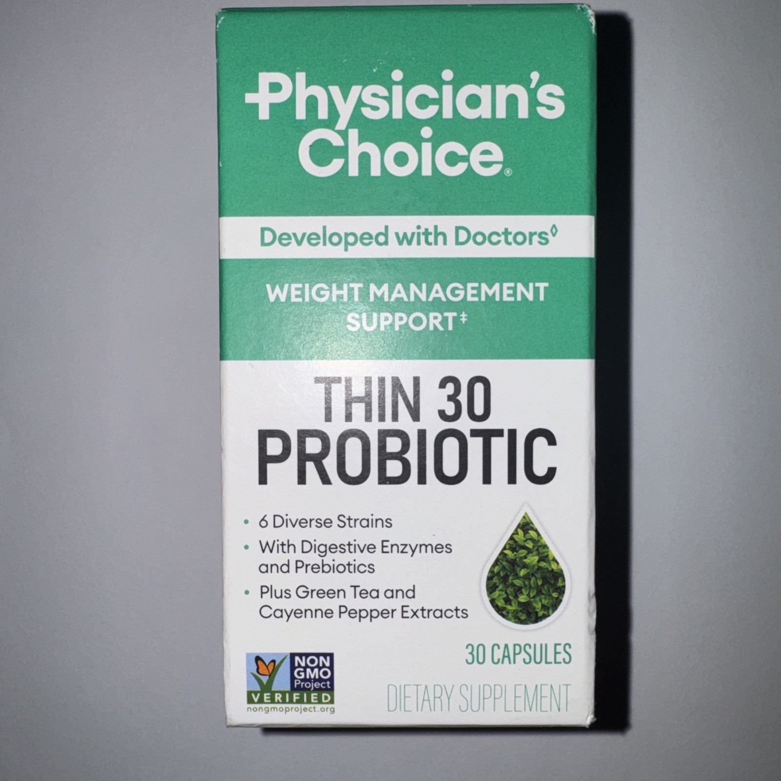 Physician’s Choice Thin 30 Probiotic Electrolytes Capsules – 30ct 06/02/2027
