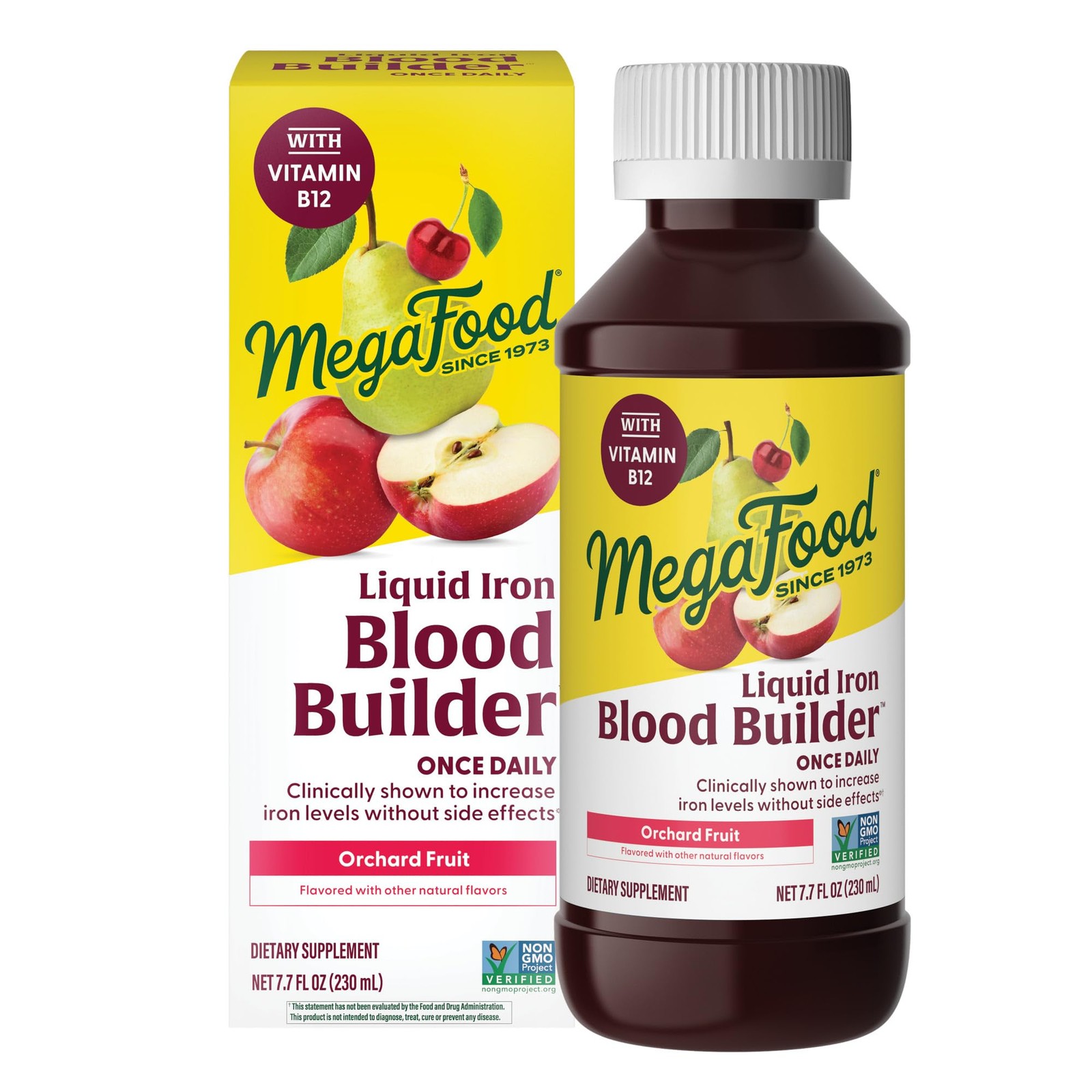 MegaFood Blood Builder Liquid Iron Supplement for Women, Men & Kids, Clinical…