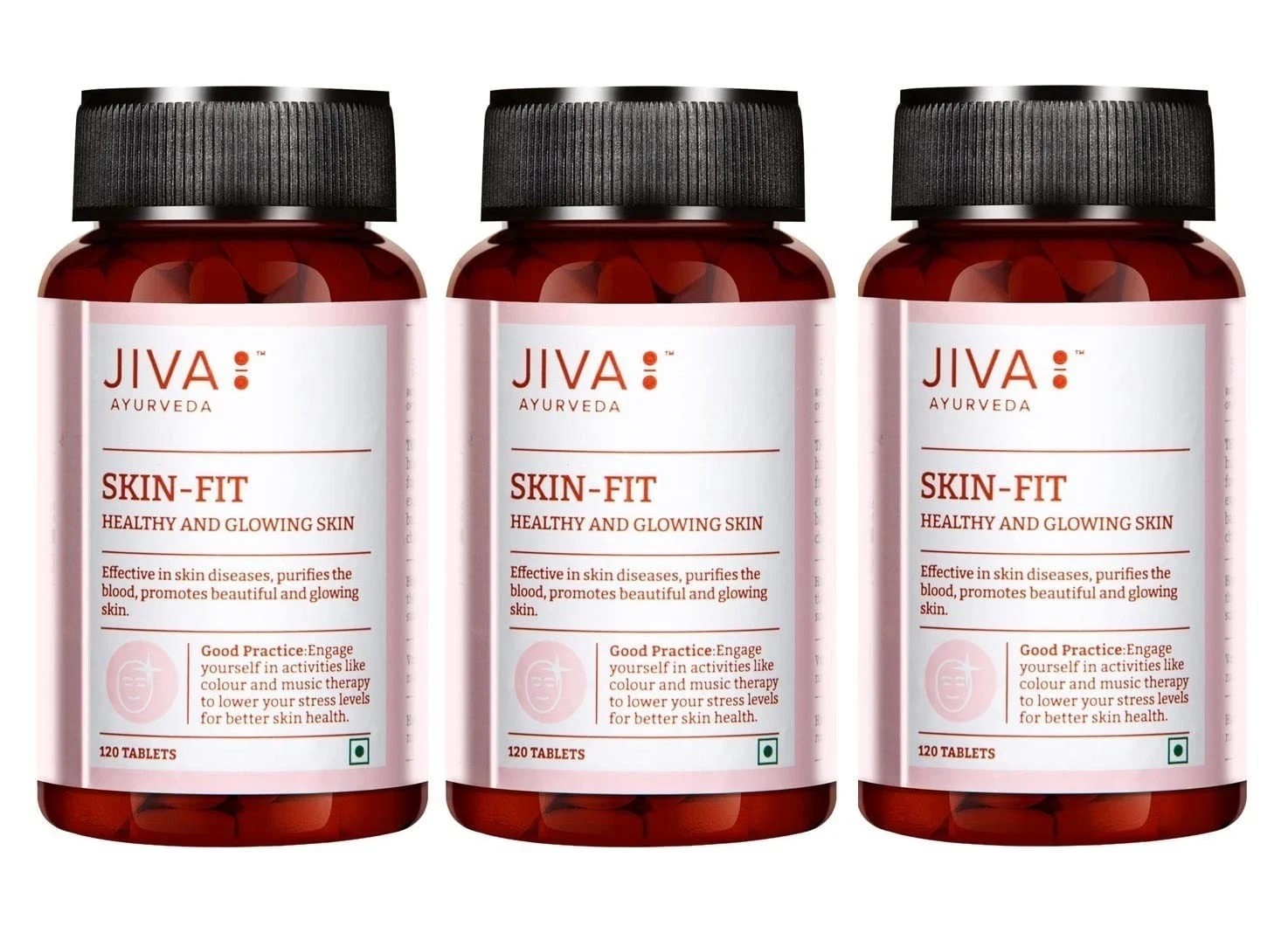 Skin-Fit Tablet | Improves Skin Health & Complexion| Blood supplement(pack of 3)