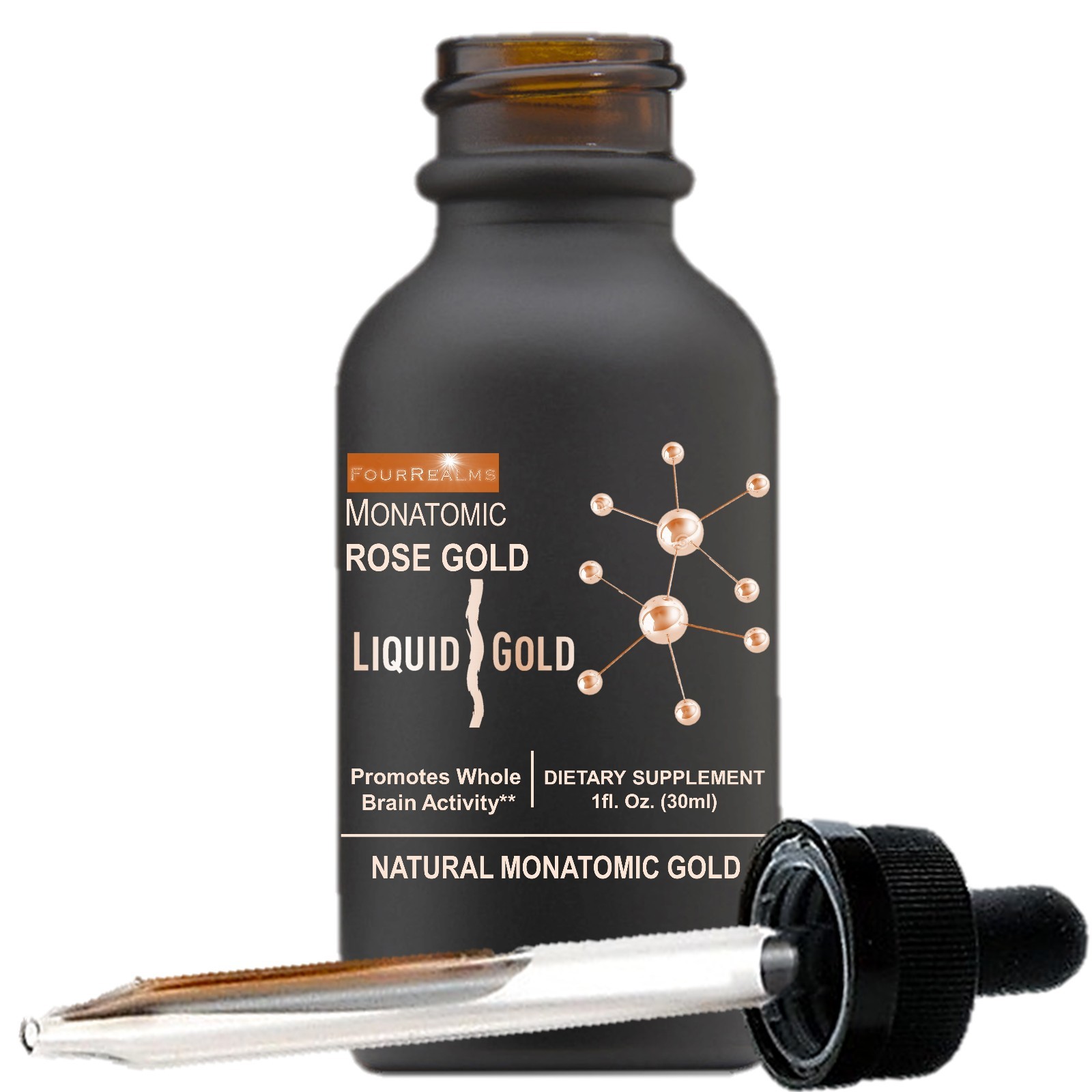 WORLDS ONLY “REAL” MONATOMIC ROSE GOLD LIQUID -HEAL DNA ELIXIR